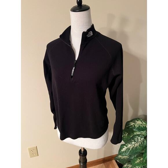 The North Face Black Quarter Zip - Picture 1 of 4